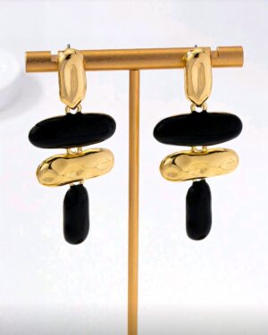 Pendientes Zaira Negro